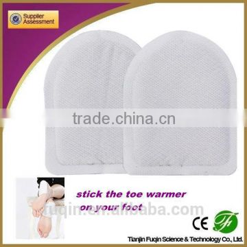 Disposible keep warm heat pad toe warmer