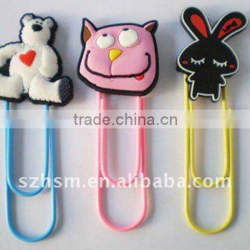 Lovely cat shape PVC paper clip