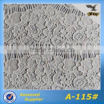 colorful good quality stretch lace fabric