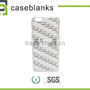 heat transfer sublimation hard PC+aluminum phone case for iphone6