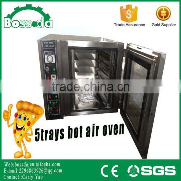 BOSSDA high efficiency 5trays gas convection oven with good price