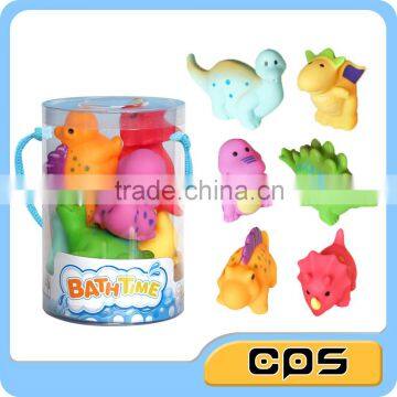 Attractive little dinosaur baby toys for bathing