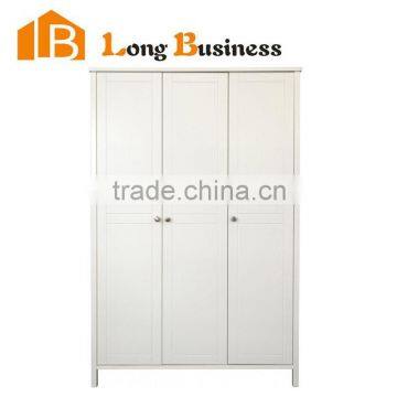 LB-DD3053 White lacquer chinese wardrobe and kids wardrobes