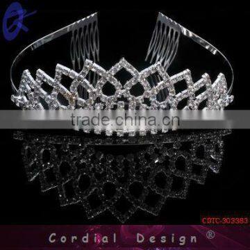 Compare Antique White Rhinestone Hair Comb Alloy Tiaras Crowns For Wedding Accessories
