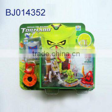 Happy Kids Toy Creative Intelligent 3d Block Snake and Ninja Top Toy photo-2