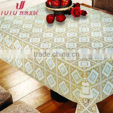 Decorative plastic lace table covers