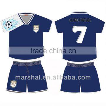 Kids soccer jersey OEM blank kids team customized cheap soccer jersey set