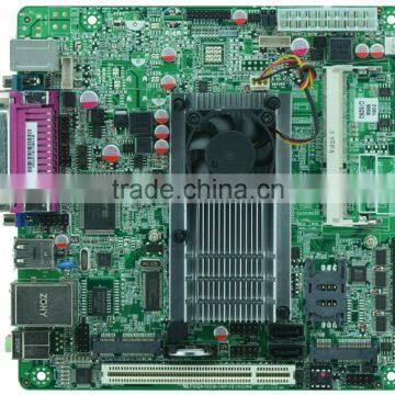 Intel atom D525 motherboard x86 mini itx atom motherboard D525 6*COM ITX-M58_A56 VER:1.1A