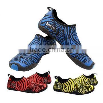 Aqua Shoes,water Shoes,surfing Shoes,WATER SPORTS, FITNESS, GYM, YOGA SHOES ---Ballop Zebra Yellow photo-4