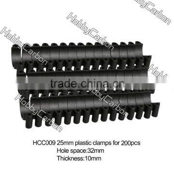 HCC009 Plastic Tube Clamps for M3 Round Tube/Pipe