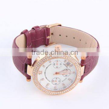 Japan Movt Large Womans Bracelet Watch