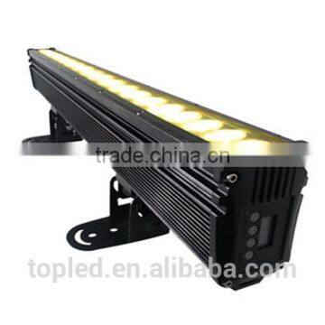 Sound-active DMX LED Pixel Bar, 18*4-in-1 RGBW Color Wall Washer