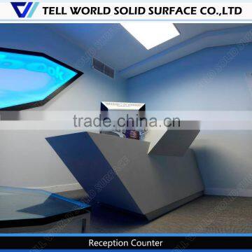 Small size stand desk/practical reception desk/modern reception desk