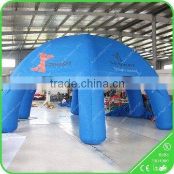 Commercial Nice Design Blue Color Dome Inflatable Tent photo-2