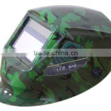 Coloring electronic decal welding face mask