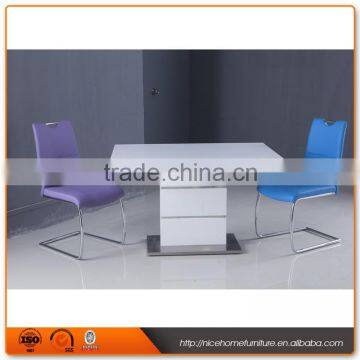 Hot Sell White High Gloss Dining Table