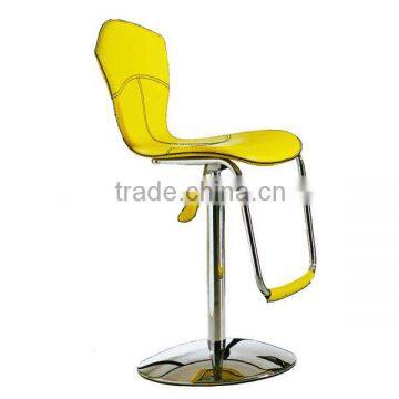 BS-012 with leather seat cussion colorful bar chair