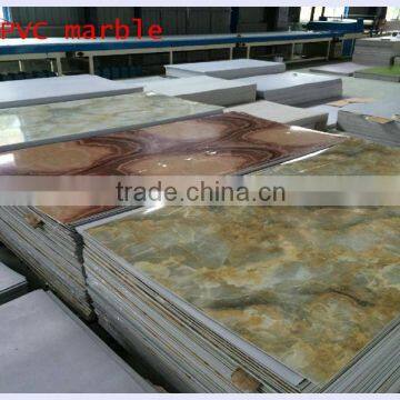 2015 shanghai congxiang PVC marble pvc imitation marble artificial Stone