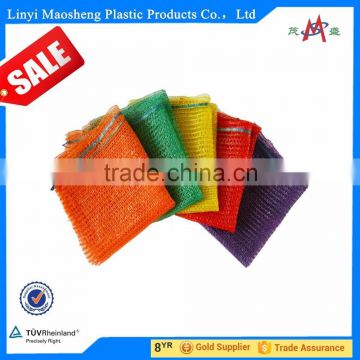 high quality mesh bag/net packing for vegetable,fruit,firewood made in china