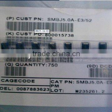 SMBJ5.0A-E3 VISHAY SMB Original factory New IC Electronic Components