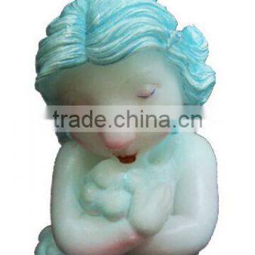 baby girl shaped scented candle for wedding or party using