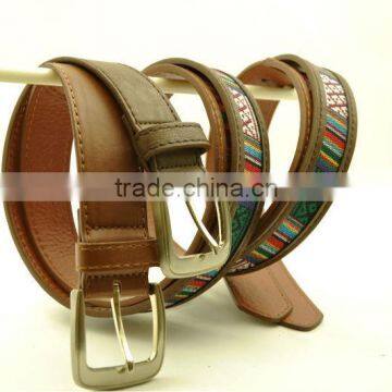 Woman fashion canvas belt