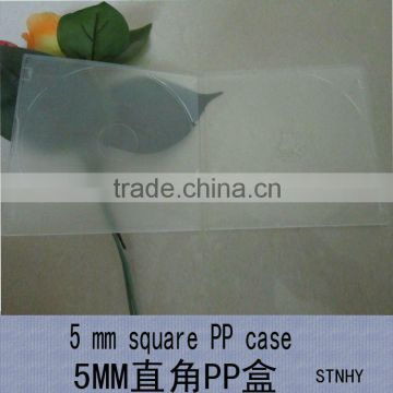 5mm ultrathin Rectangular type transparent CD case