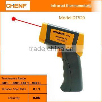 real cheap hot sale non contact digital infrared thermometer non contact Temperature Gun for home and industry DT520