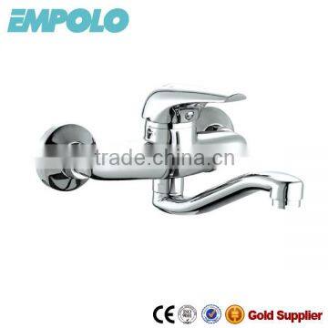 New Arrival Solid Brass Wall Mounted Durable Kitchen Faucet 06 6101