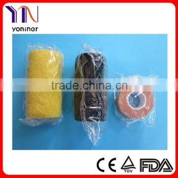 Colored Printed Self-adhesive Elastic Bandage CE FDA Certificated Manufacturer