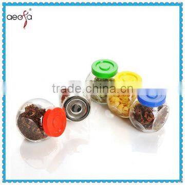 Tableware glass mini condiment bottle jar set