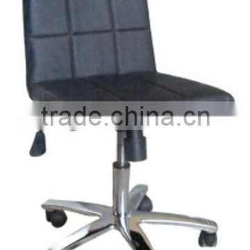 PU Swivel Armless Office Chair