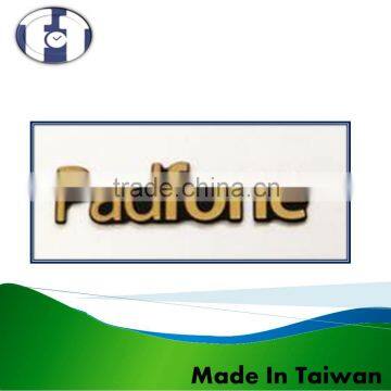 Titanium White Car Aluminum Classical Brand Epoxy Sticker photo-5