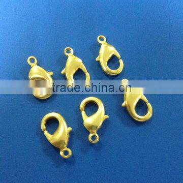 wholesale brass lobster clasp for jewelry accessories