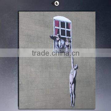 POP91 banksy wall sticker for bedroom and living room decorative