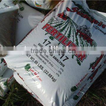 Woven polypropylene bags fertilizer packaging bags with liner