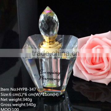 refillable k9 crystal high quality perfume essential oil bottle