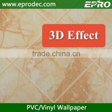 Exterior decoration colorful 3d stereoscopic wallpaper