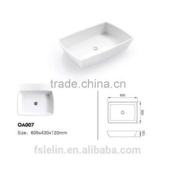 LELIN solid surface art countertop basin & bathroom sink vanity LOA-007