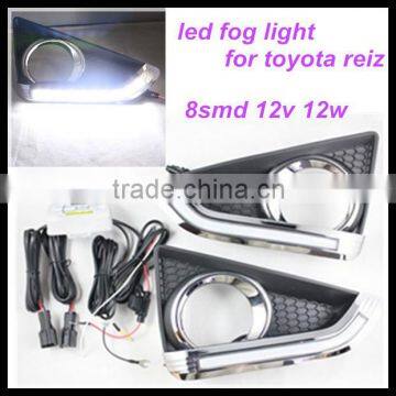 Fit for reiz 2013 Daytime Running Lights LED Daylight DRL Auto Car DRL Fog Lamp for toyota led drl daytime running light