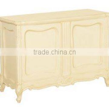 Valbonne Side Board Yellow Distressed