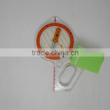 Sales promotion!Mini Compass with Map Measuring Ruler