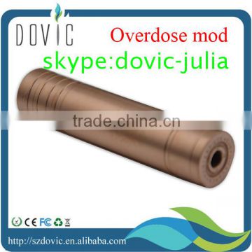 2014 top selling newest e cig copper overdose mod mech overdose mod clone