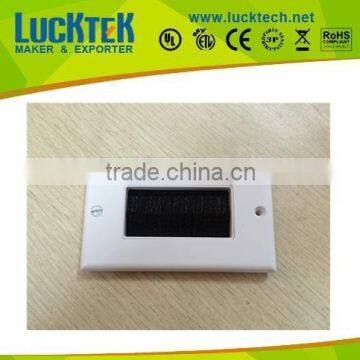 120 type USA Type dustproof brush wall faceplate