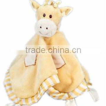 Yellow horse hot sale plush blanket