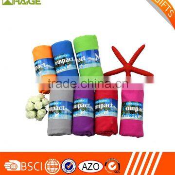 Microfiber gym towel