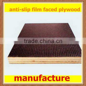 anti-slip poplar core film faced plywood