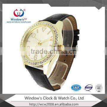 golden plating design your own watch 3ATM waterproof