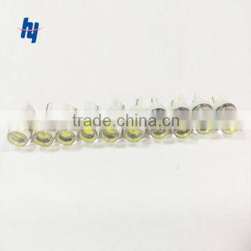 car led bulb T10 1W with lens