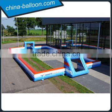 Giant inflatable football field/ infaltable football pitch for sale